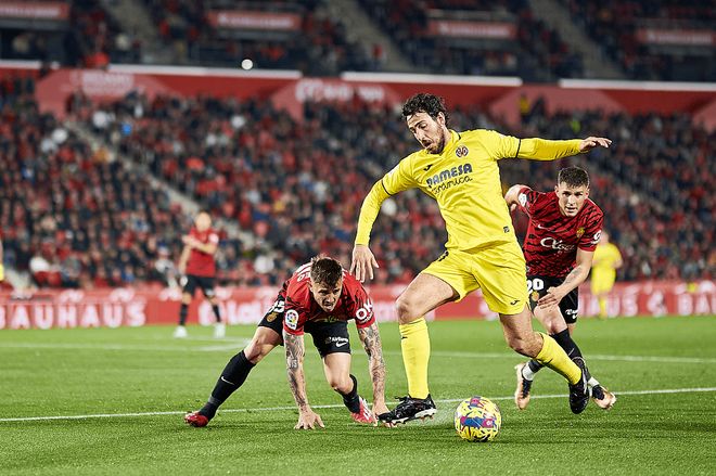 比利亚雷亚尔1比5巴萨